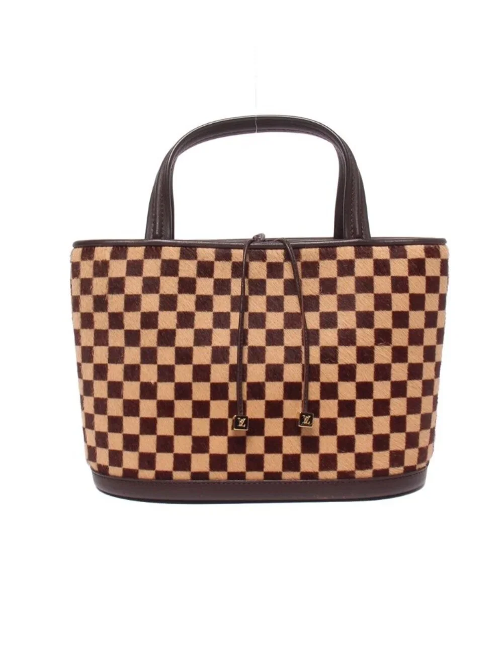 Louis Vuitton Handbag Calf Hair Impala Damier Sauvage